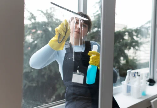 Nettoyage de vitres intérieures et extérieures à Beaulon